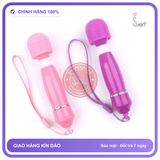 Chày Rung Massage Mini Magic Help 10 Chế Độ chính hãng - 10 chế độ rung, silicone mềm mại, chất liệu an toàn cho da - giao hàng che tên kín đáo