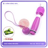 Chày Rung Massage Mini Magic Help 10 Chế Độ chính hãng - 10 chế độ rung, silicone mềm mại, chất liệu an toàn cho da - giao hàng che tên kín đáo