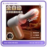 Dương Vật Máy Súng Cầm Tay Mini chính hãng - chất liệu an toàn cho da, dễ vệ sinh, êm ái khi dùng - giao hàng che tên kín đáo
