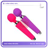 Chày Rung Massage Sạc Nhiều Chế Độ chính hãng - sạc USB, silicone mềm mại, chất liệu an toàn cho da - giao hàng che tên kín đáo