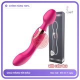 Chày Rung 2 Đầu Passion chính hãng - 10 chế độ rung, sạc usb, rung êm không tiếng động - giao hàng che tên kín đáo