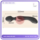 Chày Rung 2 Đầu Passion chính hãng - 10 chế độ rung, sạc usb, rung êm không tiếng động - giao hàng che tên kín đáo