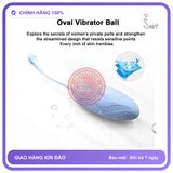 Trứng Rung Nòng Nọc Điều Khiển Từ Xa chính hãng - chống nước, silicone cao cấp, chất liệu an toàn cho da - giao hàng che tên kín đáo