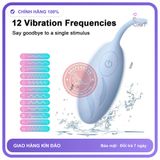 Trứng Rung Nòng Nọc Điều Khiển Từ Xa chính hãng - chống nước, silicone cao cấp, chất liệu an toàn cho da - giao hàng che tên kín đáo