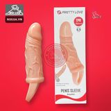 Bao đôn dên có quai đeo Pretty Love gân nổi như thật [Mã CK-SP950942-03]