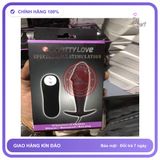 Trứng Rung Đen Prettylove Hình Dương Vật chính hãng - điều khiển từ xa, silicone mềm mại, chất liệu an toàn cho da - giao hàng che tên kín đáo