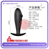 Trứng Rung Đen Prettylove Hình Dương Vật chính hãng - điều khiển từ xa, silicone mềm mại, chất liệu an toàn cho da - giao hàng che tên kín đáo