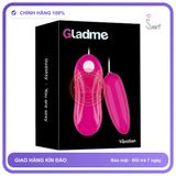 Trứng Rung Gladame 12 Chế Độ chính hãng - 12 chế độ rung, chất liệu an toàn cho da, dễ vệ sinh - giao hàng che tên kín đáo