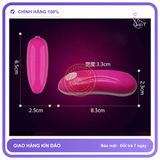 Trứng Rung Gladame 12 Chế Độ chính hãng - 12 chế độ rung, chất liệu an toàn cho da, dễ vệ sinh - giao hàng che tên kín đáo