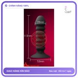 Trứng Rung Đen Yunman Điều Khiển Từ Xa chính hãng - 10 chế độ rung, sạc USB, silicone mềm mại - giao hàng che tên kín đáo