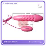 Trứng Rung Cà Na Gai 2 Trứng chính hãng - chất liệu an toàn cho da, dễ vệ sinh, êm ái khi dùng - giao hàng che tên kín đáo