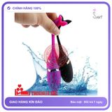 Trứng Rung Cá Heo Điều Khiển Từ Xa chính hãng - sạc USB, silicone y tế, chất liệu an toàn cho da - giao hàng che tên kín đáo
