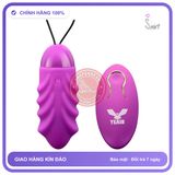 Trứng Rung Yeain Điều Khiển Từ Xa chính hãng - 10 chế độ rung, sạc usb, rung êm không tiếng động - giao hàng che tên kín đáo