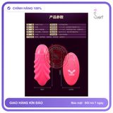 Trứng Rung Yeain Điều Khiển Từ Xa chính hãng - 10 chế độ rung, sạc usb, rung êm không tiếng động - giao hàng che tên kín đáo