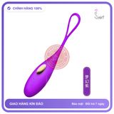 Trứng Rung Tadpole Điều Khiển Từ Xa chính hãng - sạc USB, silicone y tế, chất liệu an toàn cho da - giao hàng che tên kín đáo