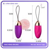 Trứng Rung Vibrator Sạc Đơn chính hãng - sạc USB, chất liệu an toàn cho da, dễ vệ sinh - giao hàng che tên kín đáo