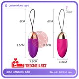Trứng Rung Vibrator Sạc Đơn chính hãng - sạc USB, chất liệu an toàn cho da, dễ vệ sinh - giao hàng che tên kín đáo