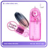 Trứng Rung Cà Na Inox Hồng 2 Trứng (Baile) chính hãng - chất liệu an toàn cho da, dễ vệ sinh, êm ái khi dùng - giao hàng che tên kín đáo
