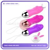 Trứng Rung Đầu Ku điều khiển Từ Xa New chính hãng - chất liệu an toàn cho da, dễ vệ sinh, êm ái khi dùng - giao hàng che tên kín đáo