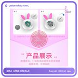 Trứng Rung Đầu Ku điều khiển Từ Xa New chính hãng - chất liệu an toàn cho da, dễ vệ sinh, êm ái khi dùng - giao hàng che tên kín đáo