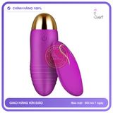 Trứng Rung Bana Sạc Điều Khiển Từ Xa chính hãng - sạc USB, chất liệu an toàn cho da, dễ vệ sinh - giao hàng che tên kín đáo