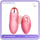 Trứng Rung Bana Sạc Điều Khiển Từ Xa chính hãng - sạc USB, chất liệu an toàn cho da, dễ vệ sinh - giao hàng che tên kín đáo