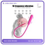 Cây Thông Tiểu Rung 10 Chế Độ chính hãng - 10 chế độ rung, chất liệu an toàn cho da, dễ vệ sinh - giao hàng che tên kín đáo