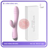 Dương Vật Nhánh Fox Silver Nhiều Chế Độ chính hãng - 10 chế độ rung, silicone mềm mại, chất liệu an toàn cho da - giao hàng che tên kín đáo