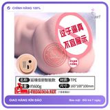 Khối Âm Đạo Cầm Tay Rung Rên chính hãng - silicone mềm, chất liệu an toàn cho da, dễ vệ sinh - giao hàng che tên kín đáo