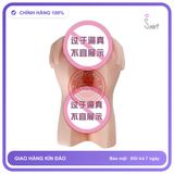 Khối Âm Đạo Cầm Tay không Rung chính hãng - silicone mềm mại, chất liệu an toàn cho da, dễ vệ sinh - giao hàng che tên kín đáo