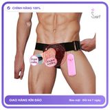 Dương Vật Đeo Rỗng Có Rung chính hãng - silicone mềm, chất liệu an toàn cho da, dễ vệ sinh - giao hàng che tên kín đáo