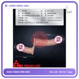 Dương Vật Đeo Less 2 Đầu Rung (Baile) Size Lớn chính hãng - silicone mềm mại, chất liệu an toàn cho da, dễ vệ sinh - giao hàng che tên kín đáo