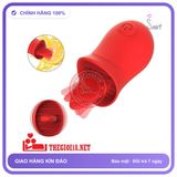 Lưỡi Liếm Cunnilingus 10 Chế Độ chính hãng - 10 chế độ rung, sạc USB, chống nước - giao hàng che tên kín đáo