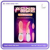 Bộ Lưỡi Liếm Vs Trứng Rung Crazy Tongue chính hãng - silicone cao cấp, chất liệu an toàn cho da, dễ vệ sinh - giao hàng che tên kín đáo