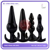 Bộ 4 Món Hậu Môn chính hãng - silicone mềm mại, chất liệu an toàn cho da, dễ vệ sinh - giao hàng che tên kín đáo