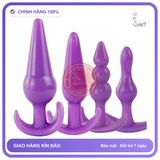 Bộ 4 Món Hậu Môn chính hãng - silicone mềm mại, chất liệu an toàn cho da, dễ vệ sinh - giao hàng che tên kín đáo