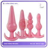 Bộ 4 Món Hậu Môn chính hãng - silicone mềm mại, chất liệu an toàn cho da, dễ vệ sinh - giao hàng che tên kín đáo
