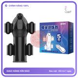Bộ Rung 5 Đầu Rung chính hãng - chất liệu an toàn cho da, dễ vệ sinh, êm ái khi dùng - giao hàng che tên kín đáo
