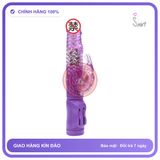 Dương Vật 3 Bin Rung Ngoáy chính hãng - chất liệu an toàn cho da, dễ vệ sinh, êm ái khi dùng - giao hàng che tên kín đáo