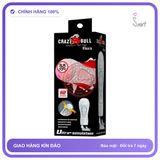 Âm Đạo Đóng Crazy Bull Flora chính hãng - 12 chế độ rung, sạc USB, silicone y tế - giao hàng che tên kín đáo