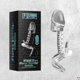 Bao cao su đôn dên hở thân Fierce Warrior rung chống tuột an toàn kích thích 349233 [Mã CK-SP957610-01]