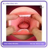 Âm Đạo 2 Đầu Luba Mini chính hãng - 15 chế độ rung, rung êm không tiếng động, silicone cao cấp - giao hàng che tên kín đáo