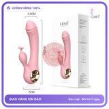 Dương Vật Kiểu Lilo Rung chính hãng - 12 chế độ rung, sạc USB, silicone y tế - giao hàng che tên kín đáo