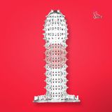 Bao cao su đôn dên siêu gai Crystal Condom có đế [Mã CK-SP958060-04]