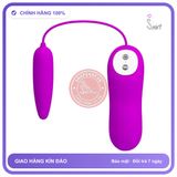 Trứng Rung Prettylove Harriet 1 Trứng chính hãng - silicone mềm mại, chất liệu an toàn cho da, dễ vệ sinh - giao hàng che tên kín đáo