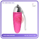 Trứng Rung Hồng Sexy Baby chính hãng - điều khiển từ xa, rung êm không tiếng động, silicone cao cấp - giao hàng che tên kín đáo