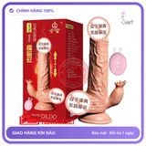 Dương Vật Đóng DILDO Nhánh rung nhấp chuyển động đẩy tới và lui chính hãng - rung nhấp chuyển động đẩy tới và lui tự động, chất liệu an toàn cho da, dễ vệ sinh - giao hàng che tên kín đáo