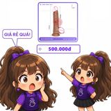 Dương Vật Đóng Komioh không Rung Size Lớn chính hãng - chất liệu an toàn cho da, dễ vệ sinh, êm ái khi dùng - giao hàng che tên kín đáo