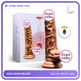 Dương Vật Đóng Yeain Ngoáy Điều Khiển Từ Xa Tốt chính hãng - có sưởi ấm, silicone mềm mại, chất liệu an toàn cho da - giao hàng che tên kín đáo