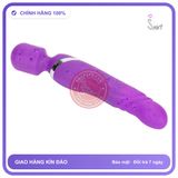 Chày Rung 2 Đầu Fanala Ngoáy chính hãng - silicone cao cấp, chất liệu an toàn cho da, dễ vệ sinh - giao hàng che tên kín đáo